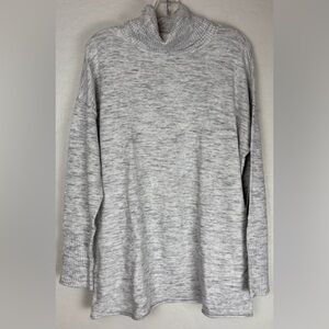 NEW RD Style‎ Ursula Spongey Turtleneck Cowl Sweater 2X Heather Gray 0596